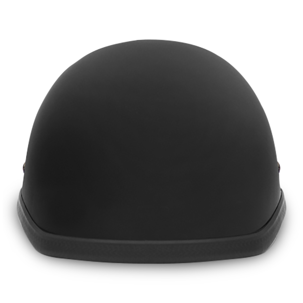 Daytona NOVELTY Non-Certified Helmet - Unisex - Flat/Dull Black Hawk - 1003B