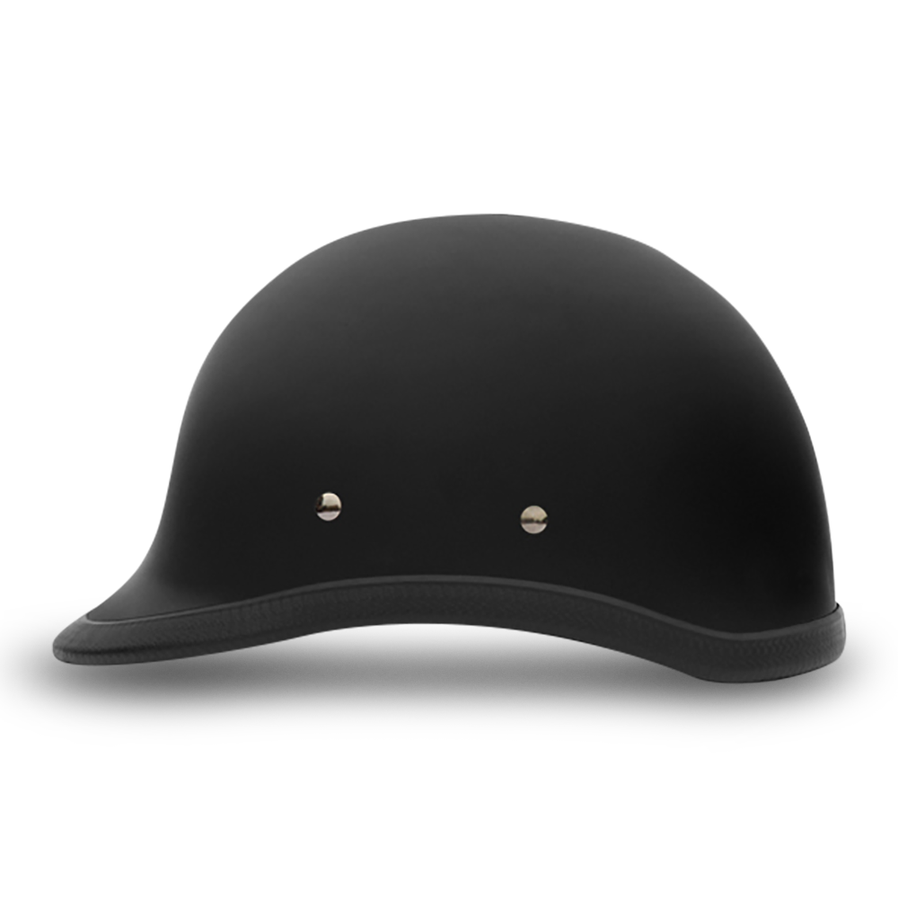 Daytona NOVELTY Non-Certified Helmet - Unisex - Flat/Dull Black Hawk - 1003B