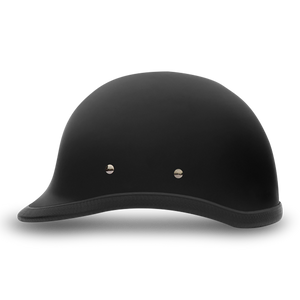 Daytona NOVELTY Non-Certified Helmet - Unisex - Flat/Dull Black Hawk - 1003B