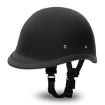Daytona NOVELTY Non-Certified Helmet - Unisex - Flat/Dull Black Hawk - 1003B