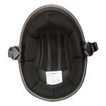 Daytona NOVELTY Non-Certified Helmet - Unisex - Flat/Dull Black Hawk - 1003B