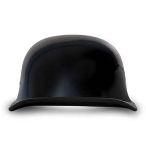 Daytona NOVELTY Non-Certified Helmet - Unisex - Hi-Gloss Black German - 1004A