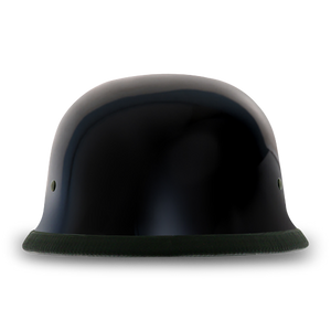 Daytona NOVELTY Non-Certified Helmet - Unisex - Hi-Gloss Black German - 1004A