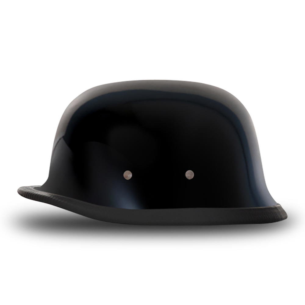 Daytona NOVELTY Non-Certified Helmet - Unisex - Hi-Gloss Black German - 1004A