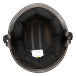 Daytona NOVELTY Non-Certified Helmet - Unisex - Hi-Gloss Black German - 1004A