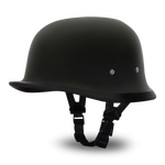Daytona NOVELTY Non-Certified Helmet - Unisex - Flat/Dull Black German - 1004B