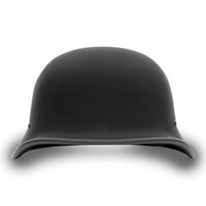 Daytona NOVELTY Non-Certified Helmet - Unisex - Flat/Dull Black German - 1005B
