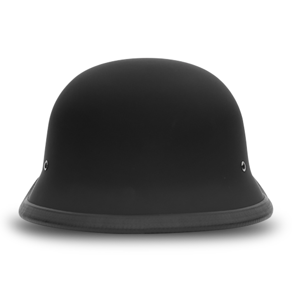 Daytona NOVELTY Non-Certified Helmet - Unisex - Flat/Dull Black German - 1005B