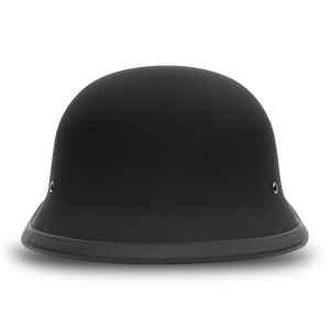 Daytona NOVELTY Non-Certified Helmet - Unisex - Flat/Dull Black German - 1005B