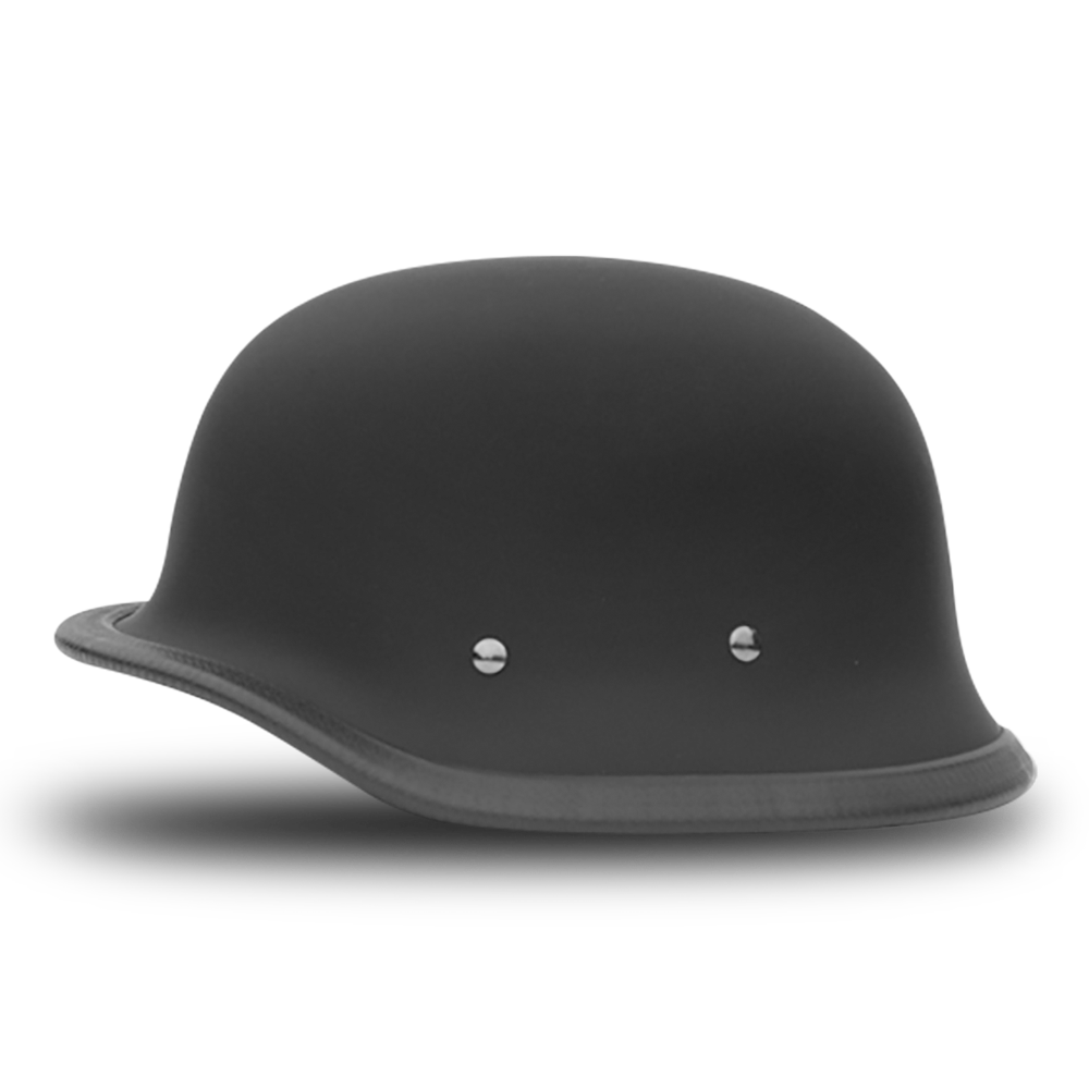 Daytona NOVELTY Non-Certified Helmet - Unisex - Flat/Dull Black German - 1005B