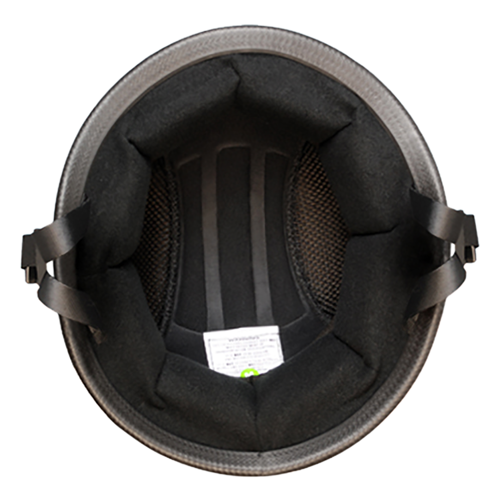 Daytona NOVELTY Non-Certified Helmet - Unisex - Flat/Dull Black German - 1005B