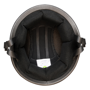 Daytona NOVELTY Non-Certified Helmet - Unisex - Flat/Dull Black German - 1005B