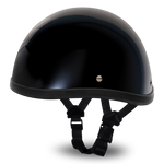 Daytona NOVELTY Non-Certified Helmet - Unisex - Hi-Gloss Black Smokey - 1006ANS