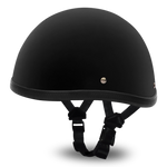 Daytona NOVELTY Non-Certified Helmet - Unisex - Flat/Dull Black Smokey - 1006BNS