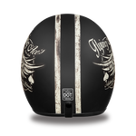 D.O.T. Daytona 3/4 Open Face Helmet - Unisex - Flying Ace's - DC6-FAC