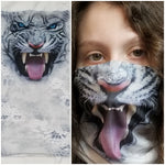 Moto-Pet Animal Print Neck Warmer & Face Mask Tube