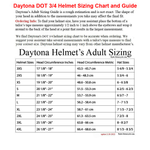 D.O.T. Daytona 3/4 Open Face Helmet - Unisex - Built for Speed - DC6-BFS
