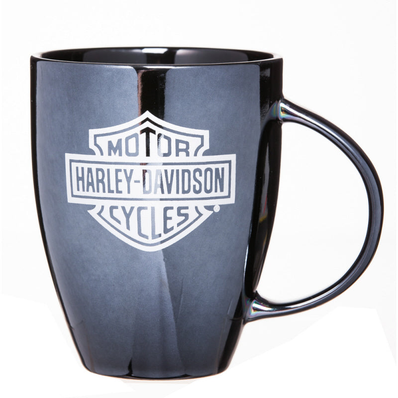 Harley Davidson Mug - Black Bar and Shield Luster