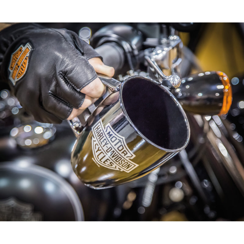 Harley Davidson Mug - Black Bar and Shield Luster – Ryde-Motorcycle