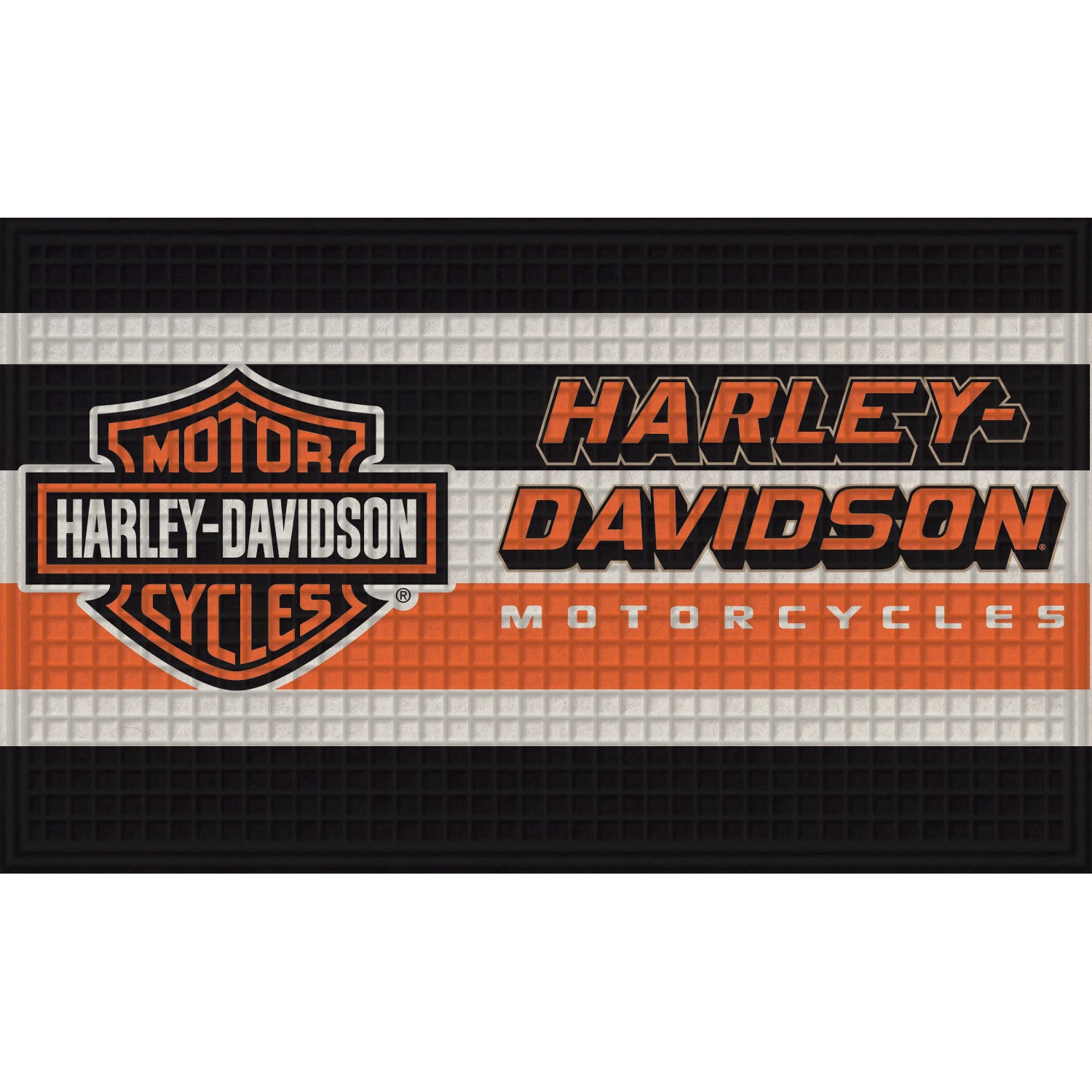 Harley-Davidson Embossed Doormat
