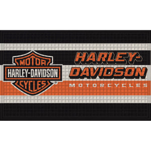 Harley-Davidson Embossed Doormat