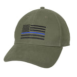 Thin Blue Line Flag Low Profile Hat