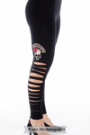 Devilish Skull Leggings - 5106