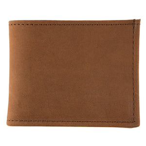 PU306-46 Classic Brown Leather Billfold Wallet