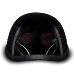 Daytona NOVELTY Non-Certified Helmet - Women's - Barbed Roses - 6002BRO
