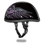 Daytona NOVELTY Non-Certified Helmet - Women's - Barbed Wire Heart - 6002BWH