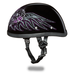 Daytona NOVELTY Non-Certified Helmet - Women's - Barbed Wire Heart - 6002BWH