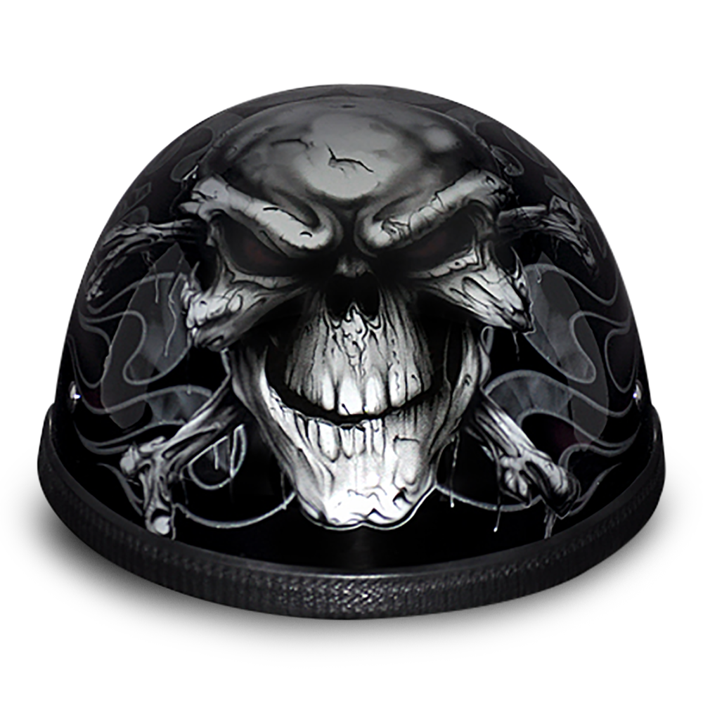 closeout helmets motorcycle Daytona Closeout Premium NOVELTY "Skull Cross Bones" 6002CB – Ryde- Motorcycle