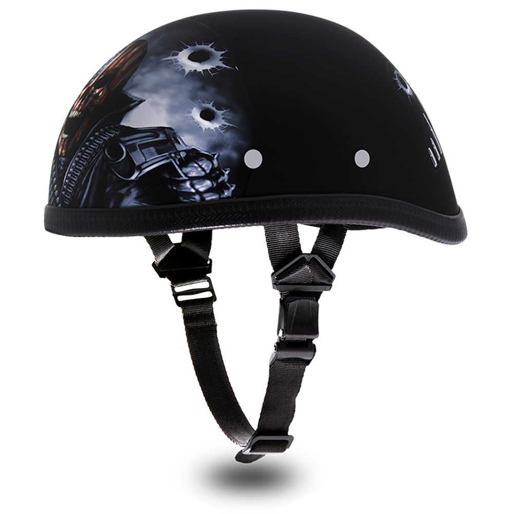 Daytona NOVELTY Non-Certified Helmet - Unisex - Come Get 'Em - 6002CG