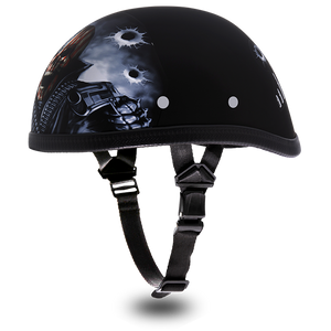 Daytona NOVELTY Non-Certified Helmet - Unisex - Come Get 'Em - 6002CG
