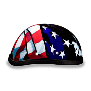 Daytona NOVELTY Non-Certified Helmet - Unisex - Freedom - 6002FR