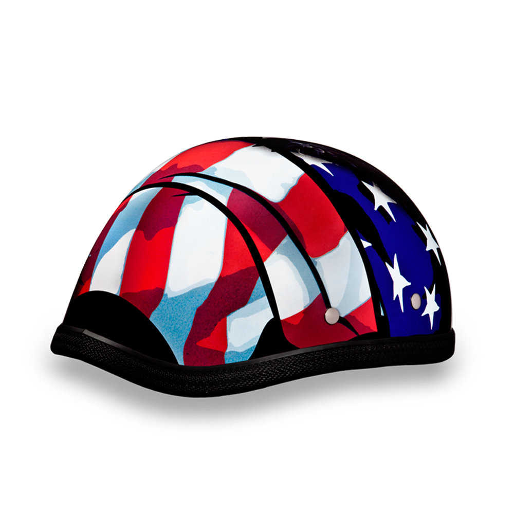 Daytona NOVELTY Non-Certified Helmet - Unisex - Freedom - 6002FR