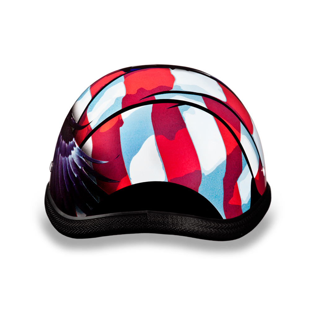 Daytona NOVELTY Non-Certified Helmet - Unisex - Freedom - 6002FR