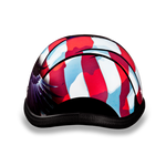 Daytona NOVELTY Non-Certified Helmet - Unisex - Freedom - 6002FR