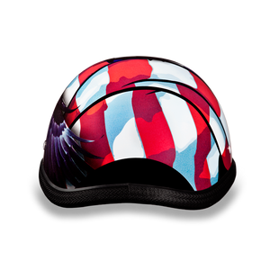 Daytona NOVELTY Non-Certified Helmet - Unisex - Freedom - 6002FR