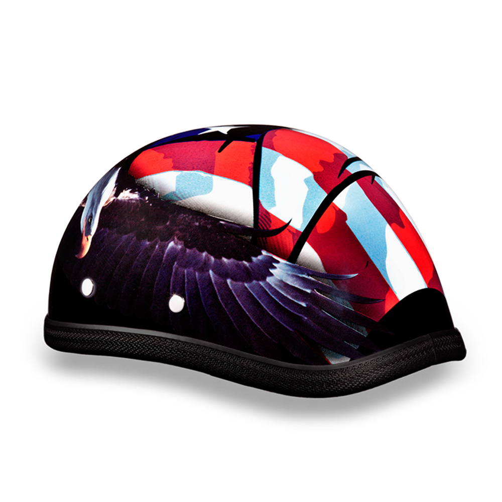 Daytona NOVELTY Non-Certified Helmet - Unisex - Freedom - 6002FR