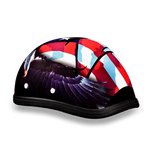 Daytona NOVELTY Non-Certified Helmet - Unisex - Freedom - 6002FR