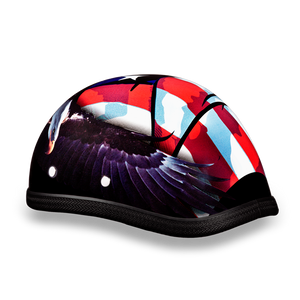 Daytona NOVELTY Non-Certified Helmet - Unisex - Freedom - 6002FR