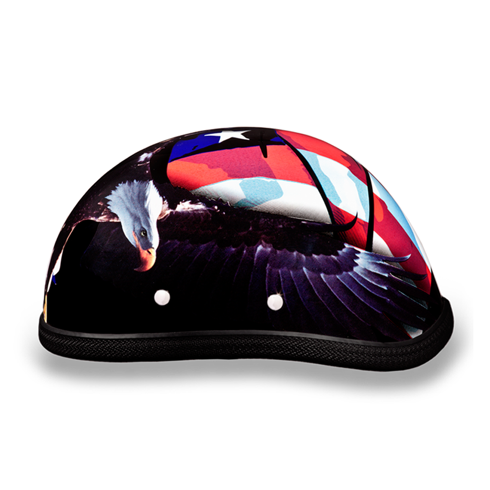 Daytona NOVELTY Non-Certified Helmet - Unisex - Freedom - 6002FR