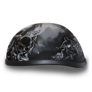 custom novelty motorcycle helmets Daytona Premium NOVELTY Helmet - Unisex - Guns