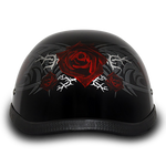 Daytona NOVELTY Non-Certified Helmet - Women's - Rose - 6002R