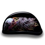 Daytona NOVELTY Non-Certified Helmet - Women's - Skull Wings - 6002SKW