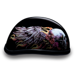 Daytona NOVELTY Non-Certified Helmet - Women's - Skull Wings - 6002SKW