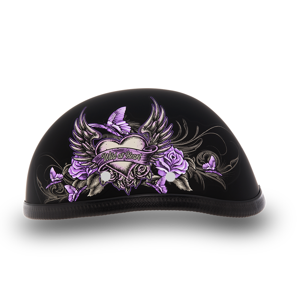 Daytona NOVELTY Non-Certified Helmet - Women's - Wild at Heart - 6002WH