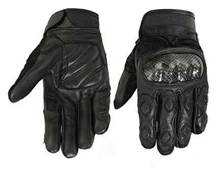 Men's Leather/Textile Sporty Glove