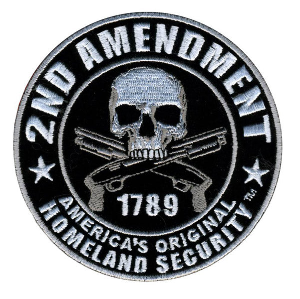 4" x 4" - 2nd Amendment - America's Original Homeland Security Patch